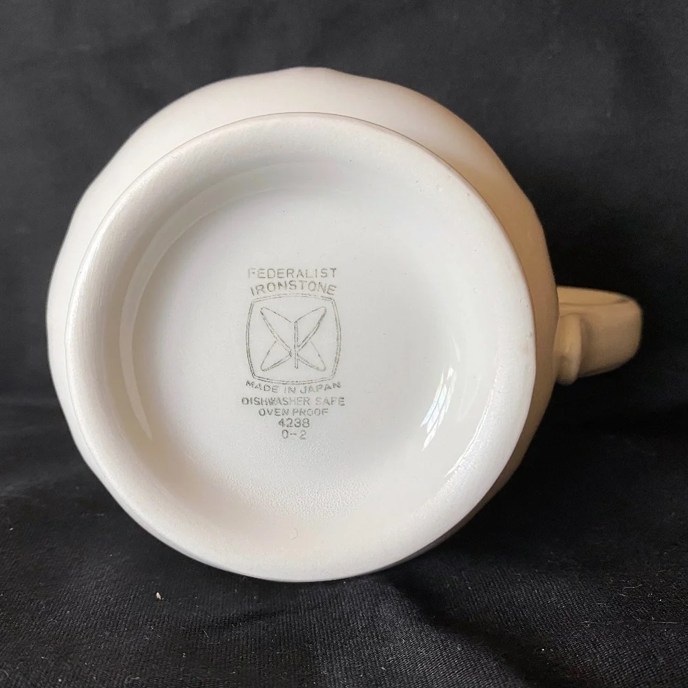Federalist Ironstone Creamer
